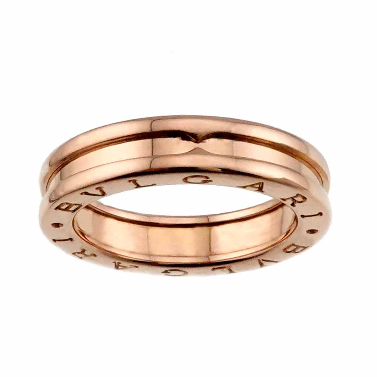 B-ZERO1 1Band Ring 18K Pink Gold 750 Size54 6.75(US)