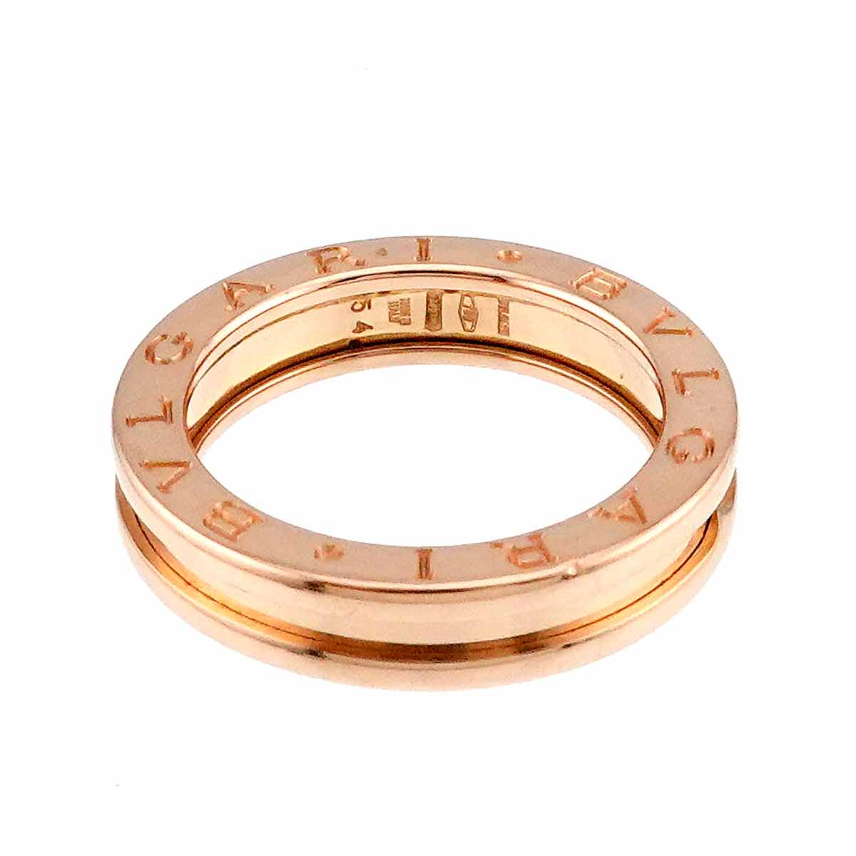 B-ZERO1 1Band Ring 18K Pink Gold 750 Size54 6.75(US)