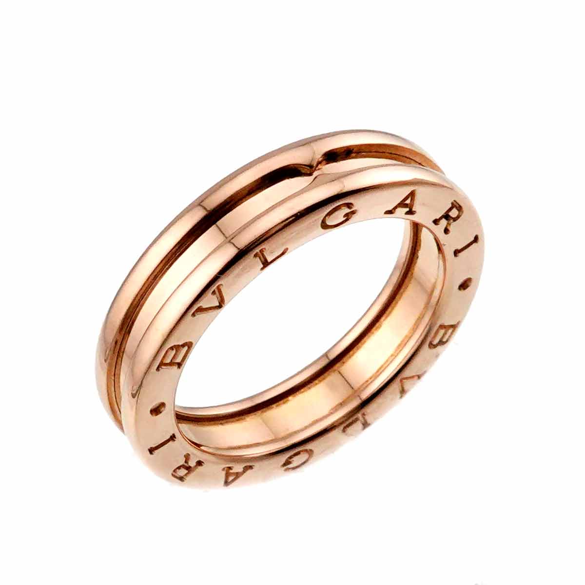 B-ZERO1 1Band Ring 18K Pink Gold 750 Size54 6.75(US)