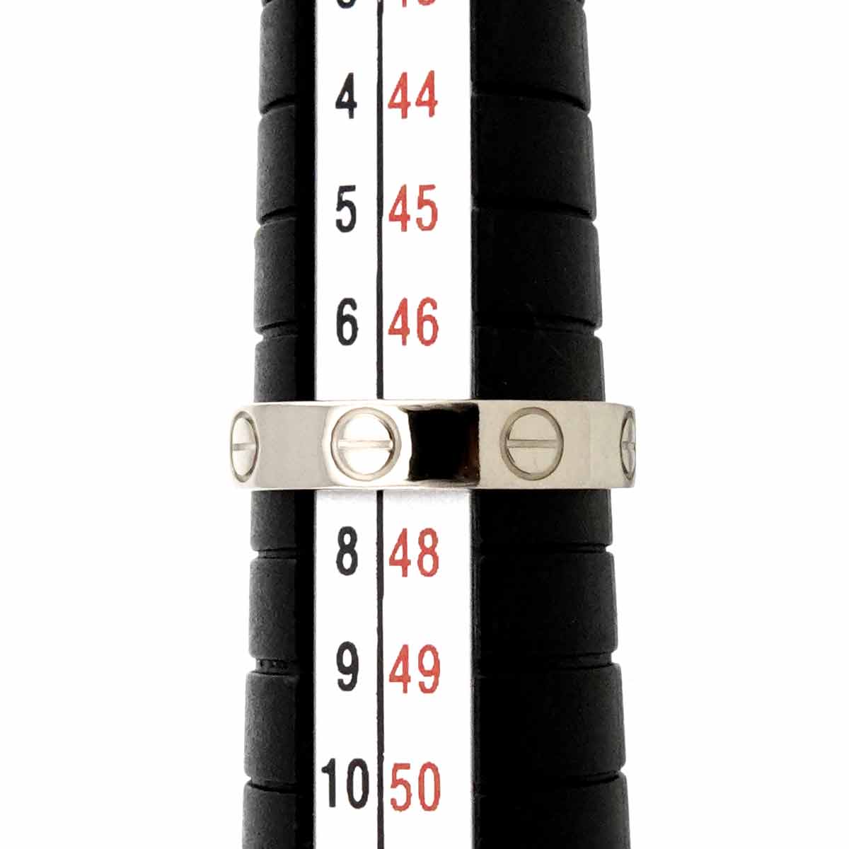 Mini Love Ring 18K White Gold 750 size47 4(US)