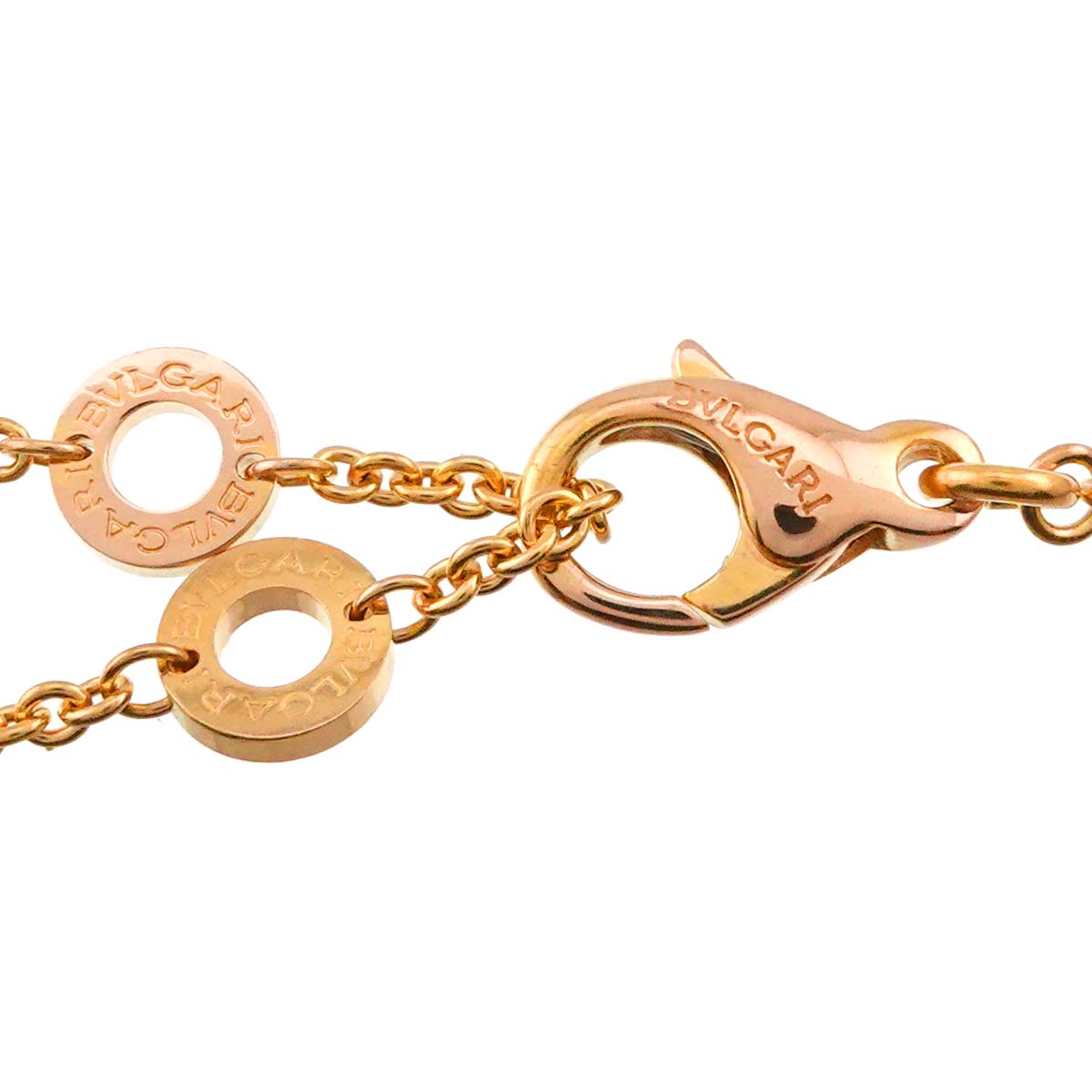 BVLGARI BVLGARI Diamond Necklace 18K Pink Gold 750