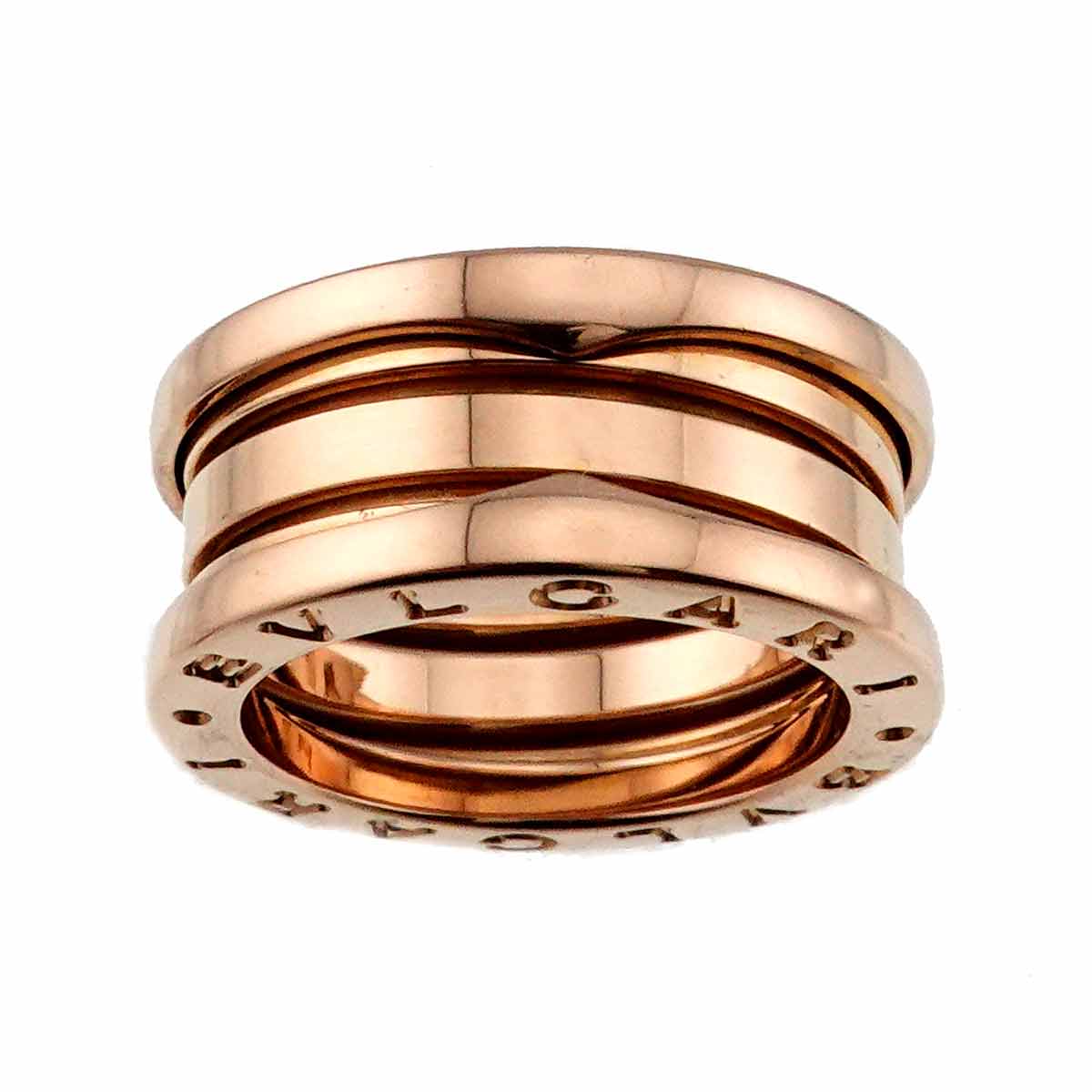 B-ZERO1 3Band Ring 18K Pink Gold 750 Size48 4(US)