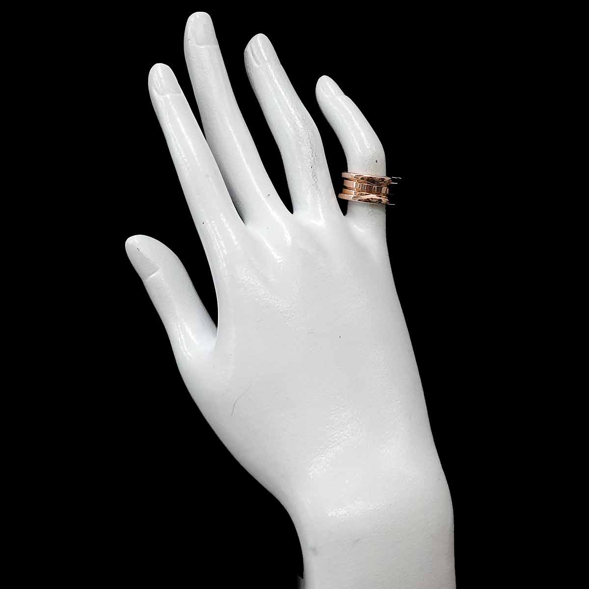 B-ZERO1 3Band Ring 18K Pink Gold 750 Size48 4(US)