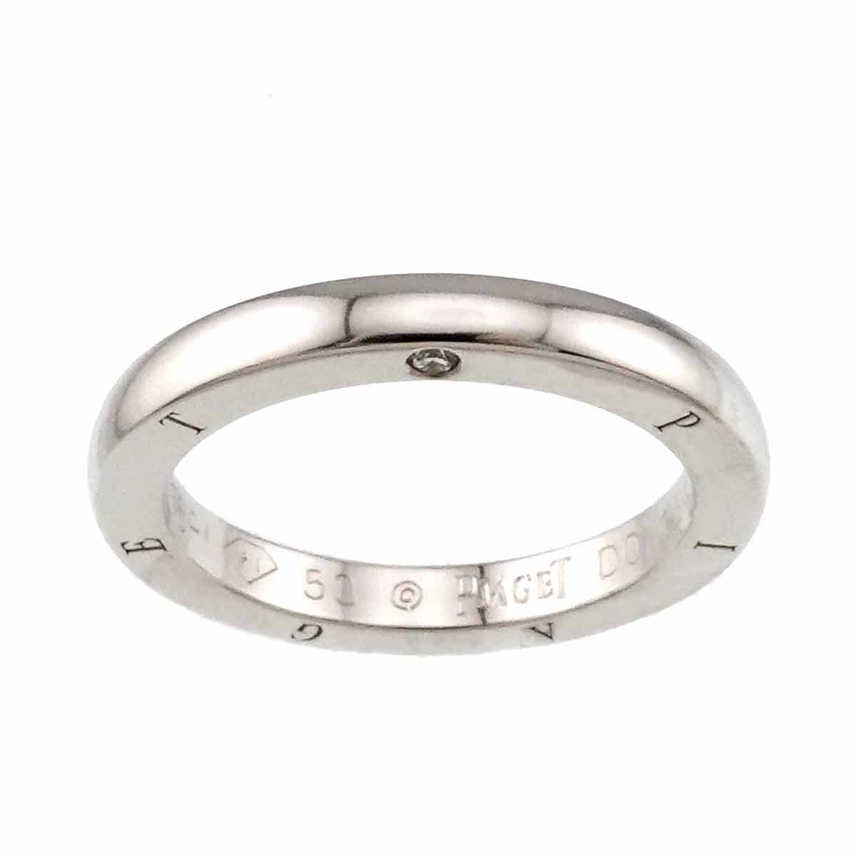 Diamond 1P Ring Pt size50 5.25(US)