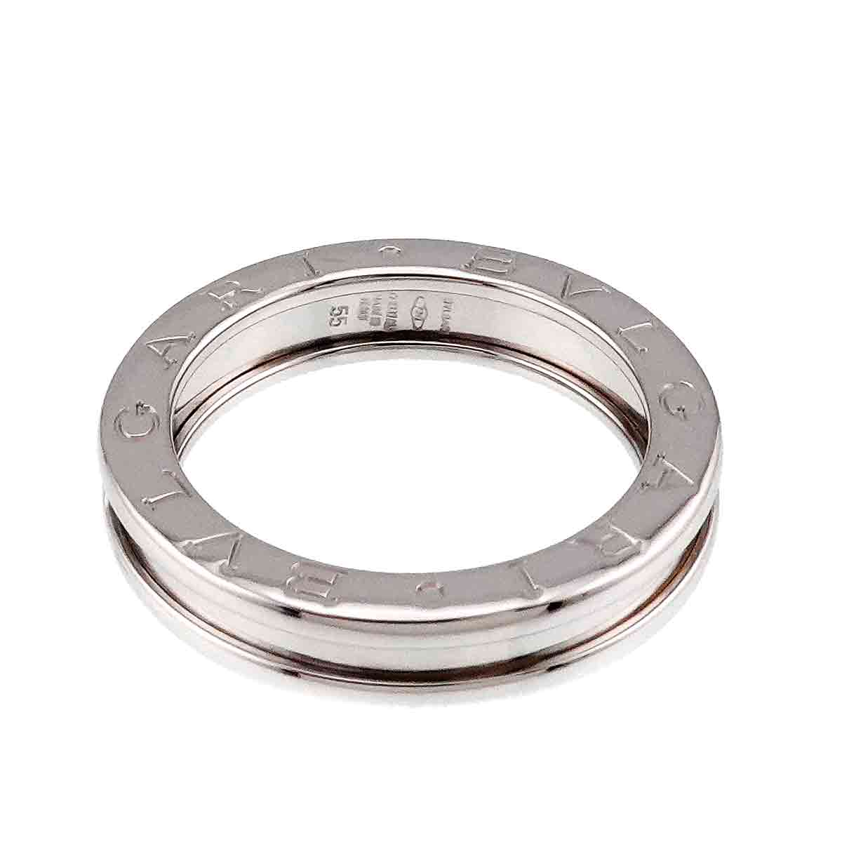 B-ZERO1 1Band Ring 18K White Gold 750 Size55 7.25(US)