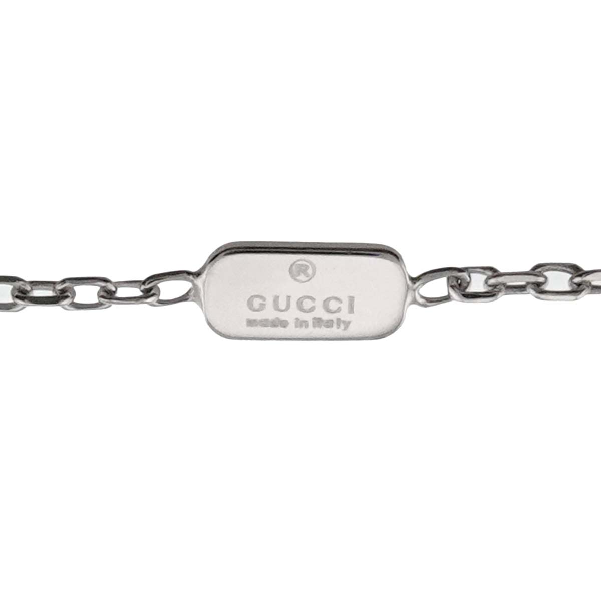 Icon Necklace 18K White Gold 750