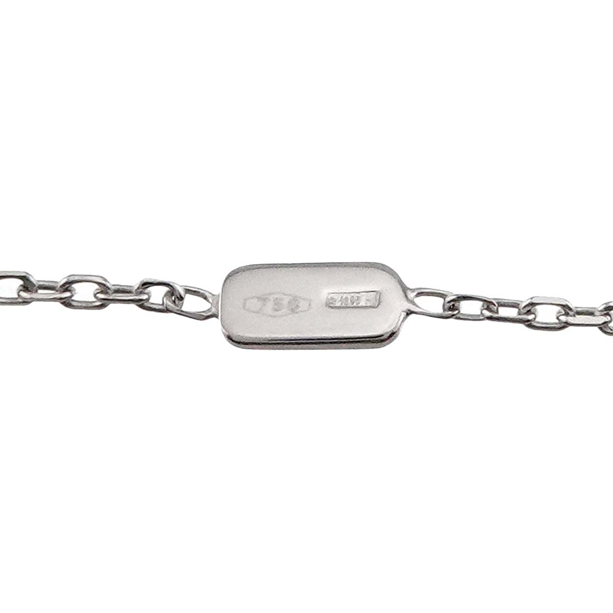 Icon Necklace 18K White Gold 750