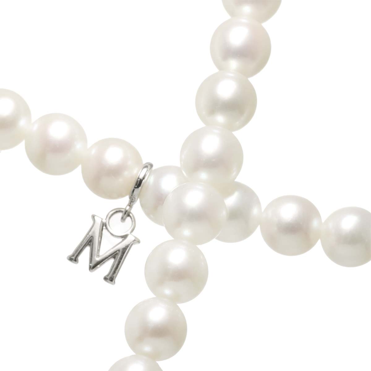 Akoya Pearl 5.4-5.0mm Necklace SV Silver