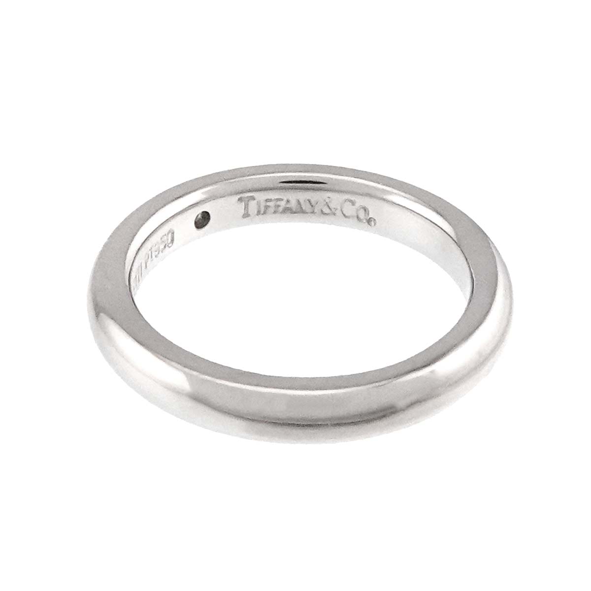 Stacking Band Ring Diamond 1P Platinum Size3-3.25(US)