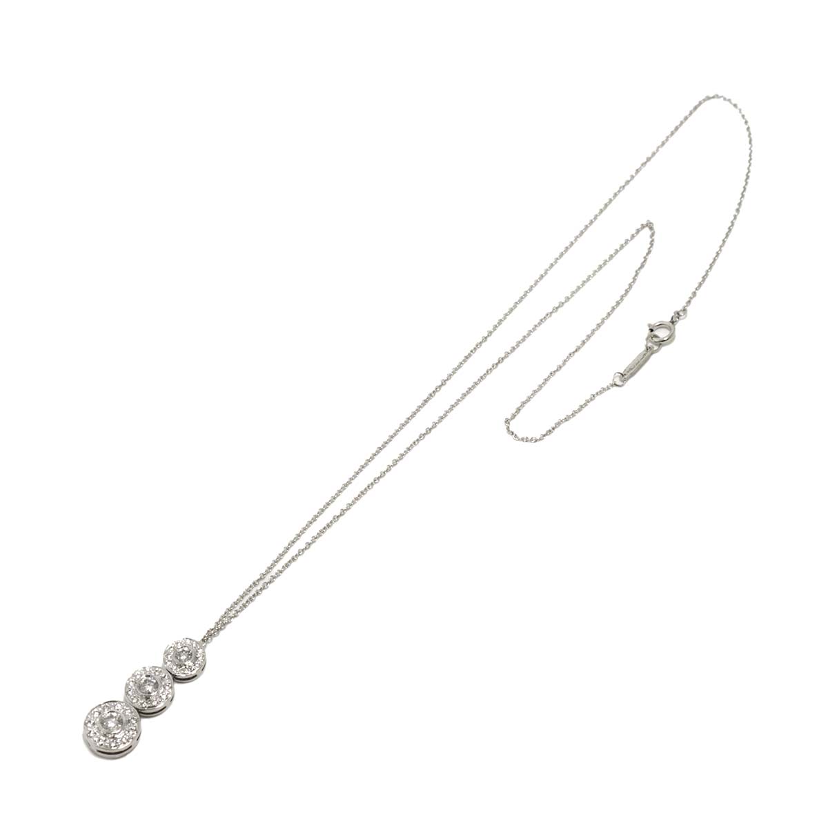 Circlet Diamond Necklace Platinum