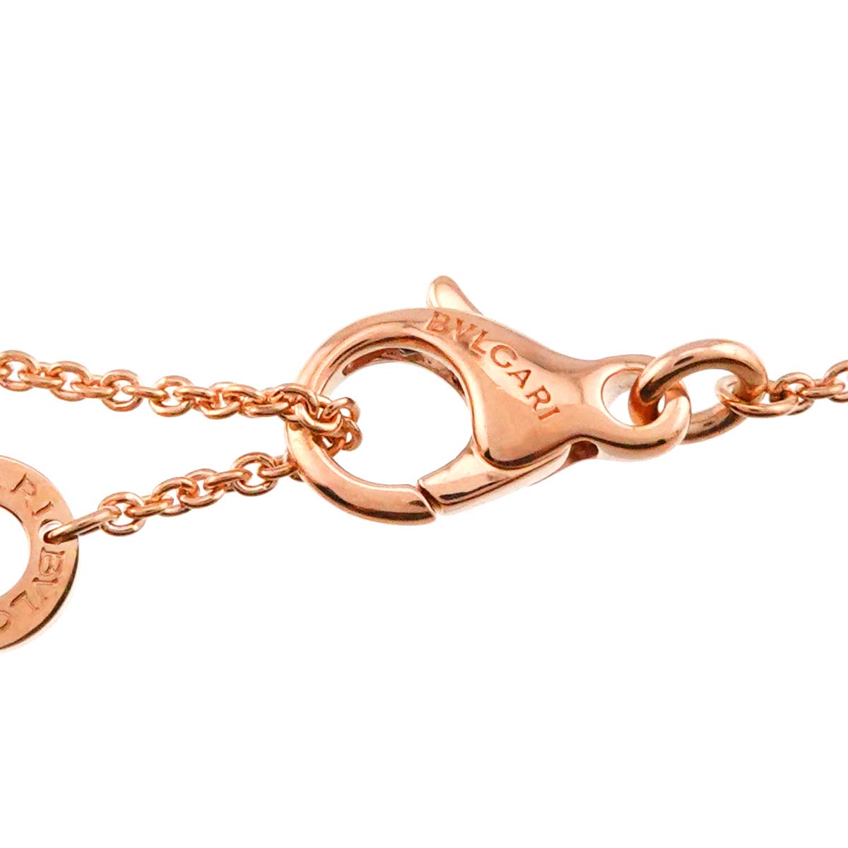 BVLGARI BVLGARI Diamond Necklace 18K Pink Gold 750