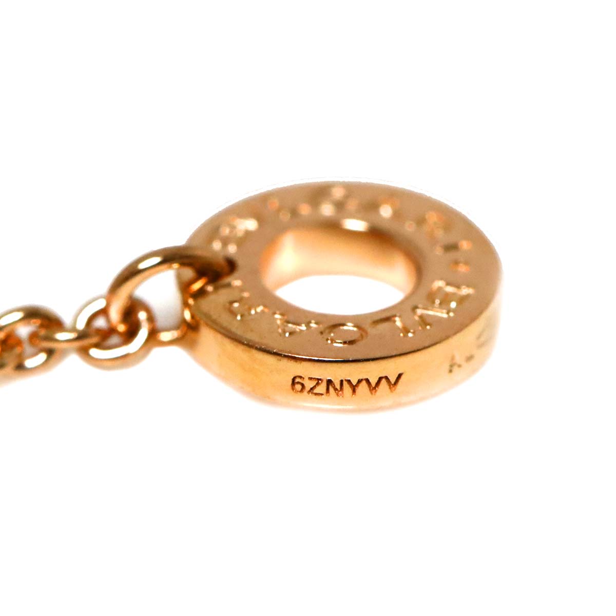 BVLGARI BVLGARI Diamond Necklace 18K Pink Gold 750