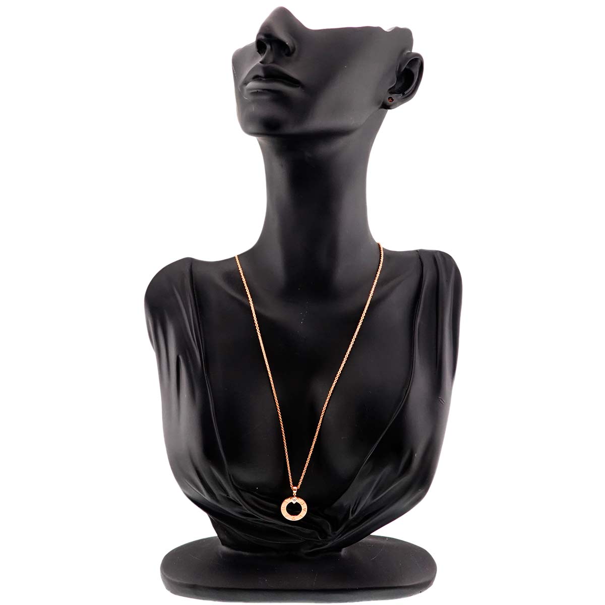 BVLGARI BVLGARI Diamond Necklace 18K Pink Gold 750