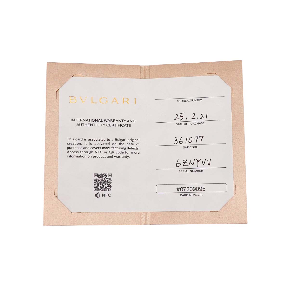 BVLGARI BVLGARI Diamond Necklace 18K Pink Gold 750