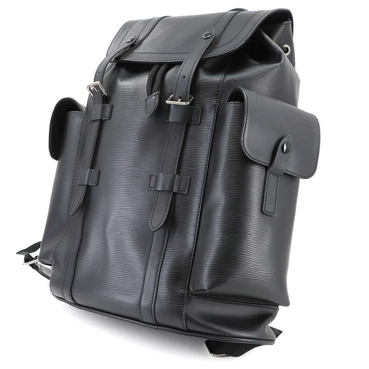 Epi Christopher PM Backpack Leather Noir M50159