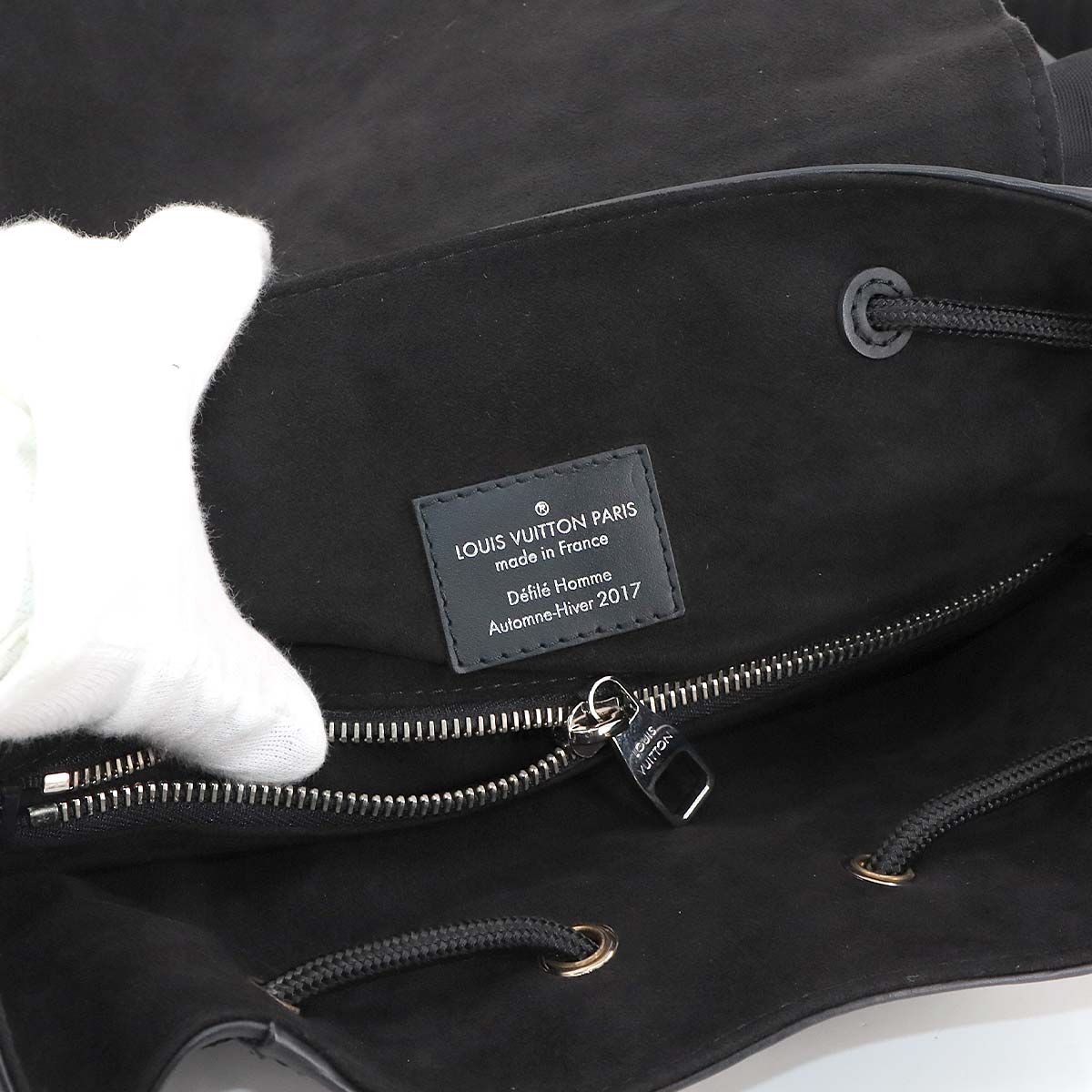 Supreme Epi Christopher PM Backpack Leather Noir M53413