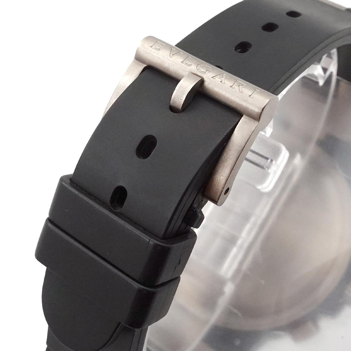 Diagono TI44TACH Titanium Date Carbon Automatic Black Dial