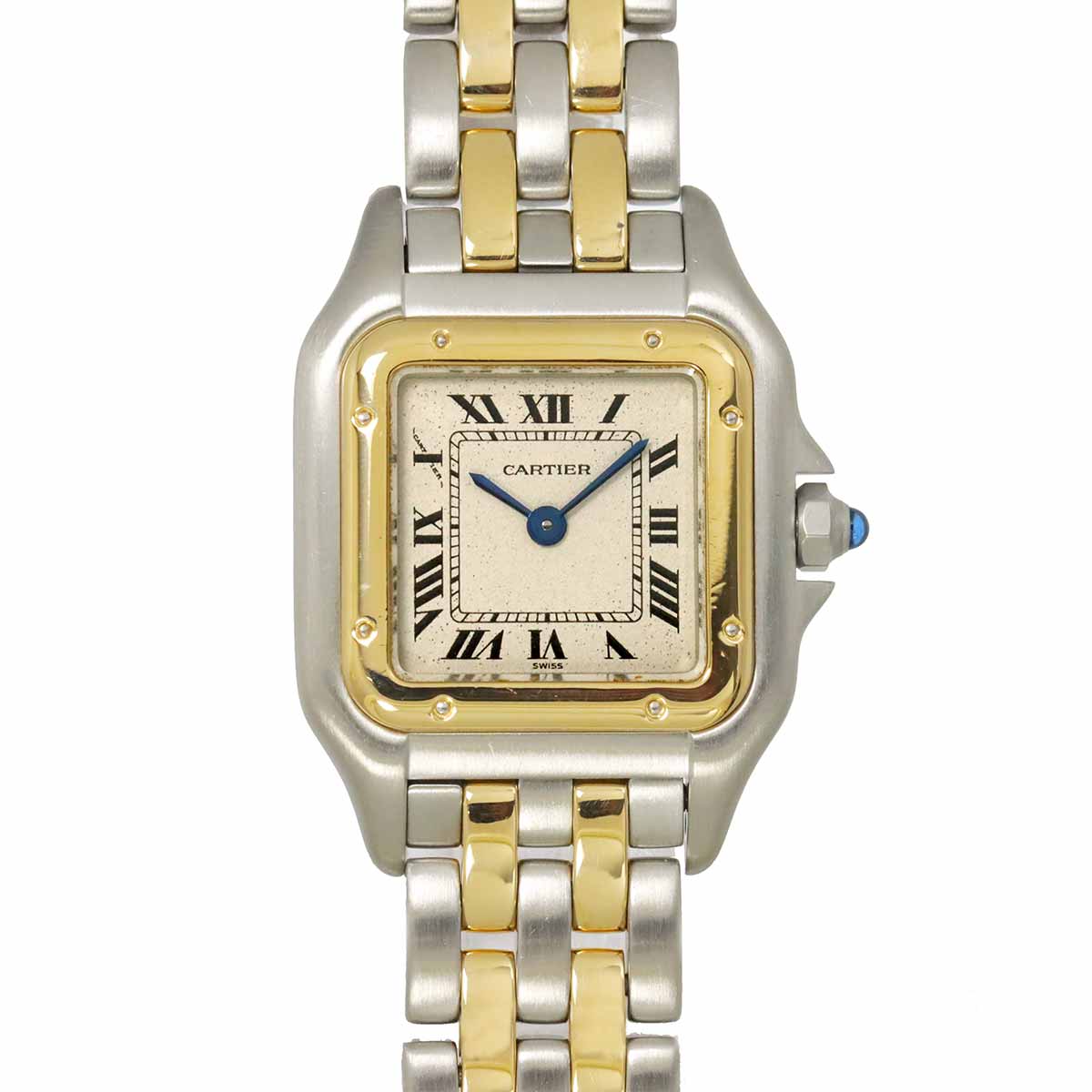 Panthere Two Row SM W25029B6 Quartz Cream Dial YG