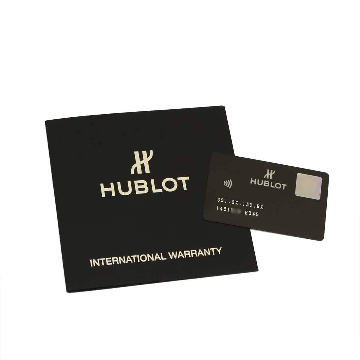 Big Bang Steel 301 SX 130 RX Black Dial Mens Watch