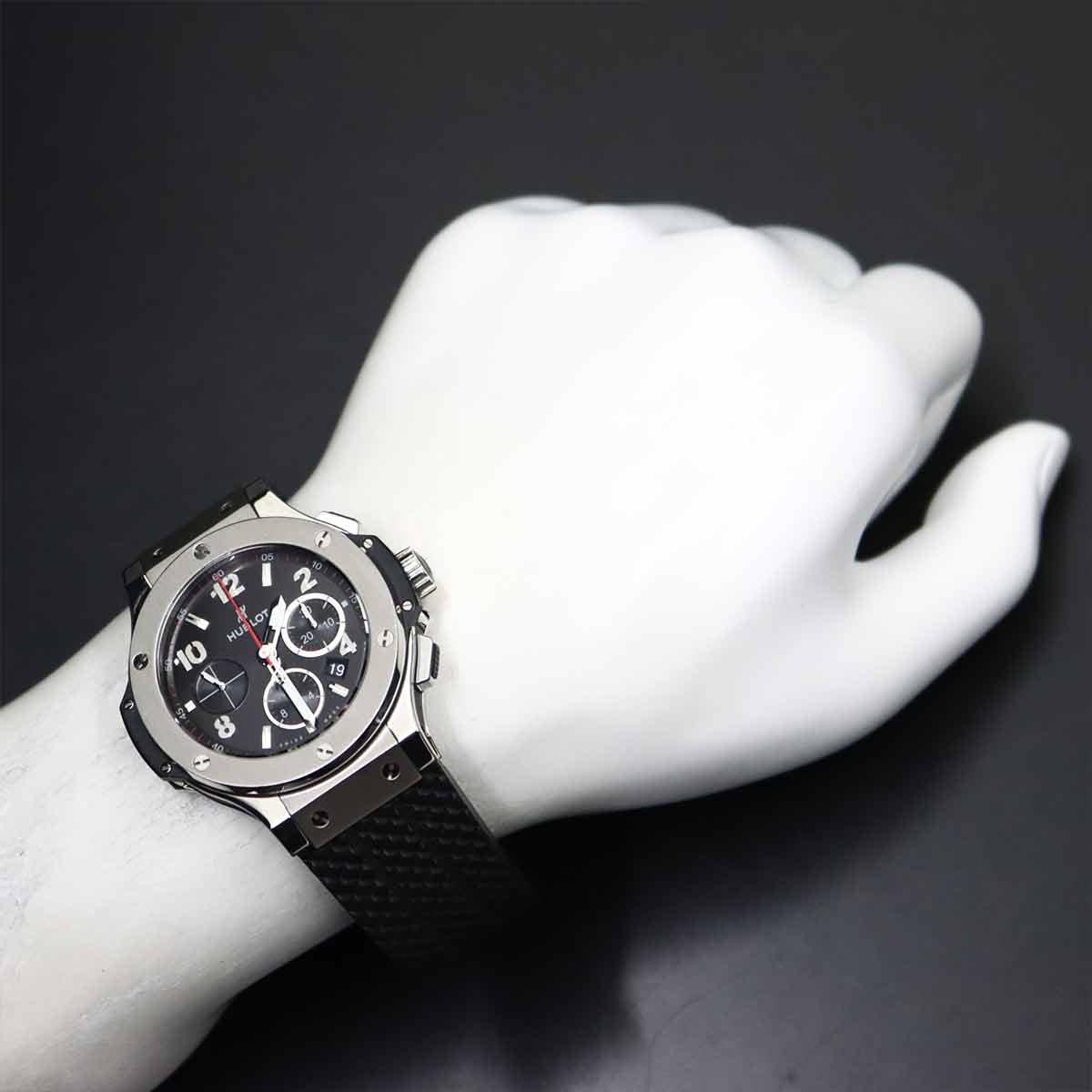 Big Bang Steel 301 SX 130 RX Black Dial Mens Watch