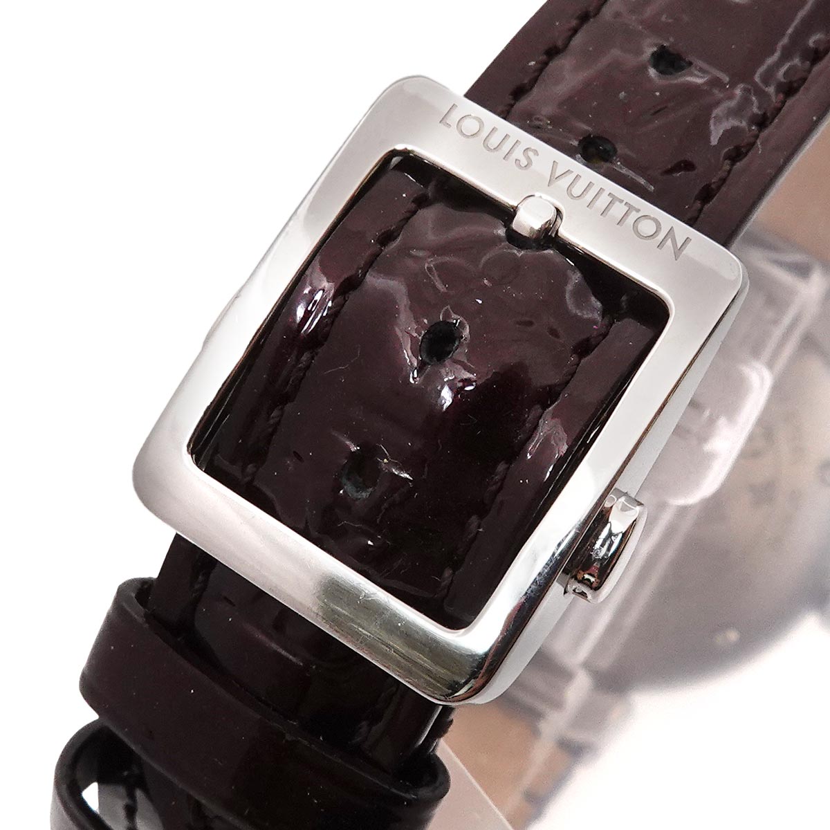 Tambour Brush Diamond PM Q121Y Quartz Pink Dial