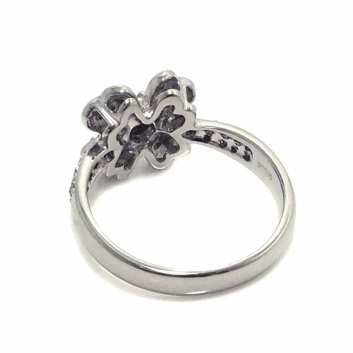 Diamond 0.32ct Ring Pt Platinum size6(US)