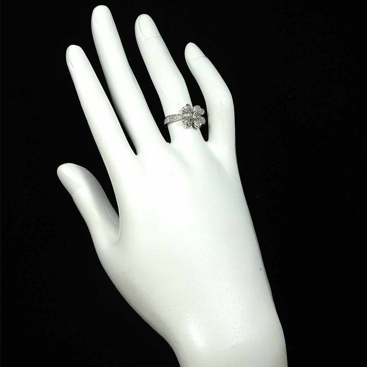 Diamond 0.32ct Ring Pt Platinum size6(US)