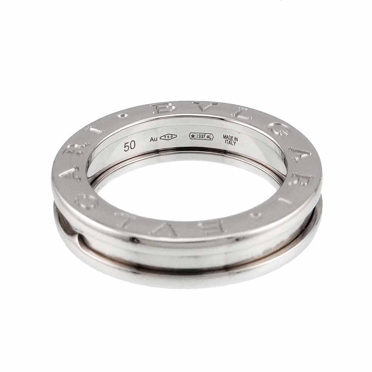 B-ZERO1 1Band Ring 18K White Gold 750 Size50 5.25(US)