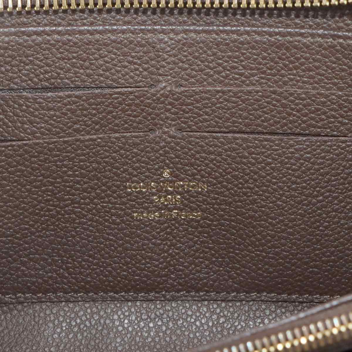 Monogram Empreinte Zippy Wallet Leather Brown M60548