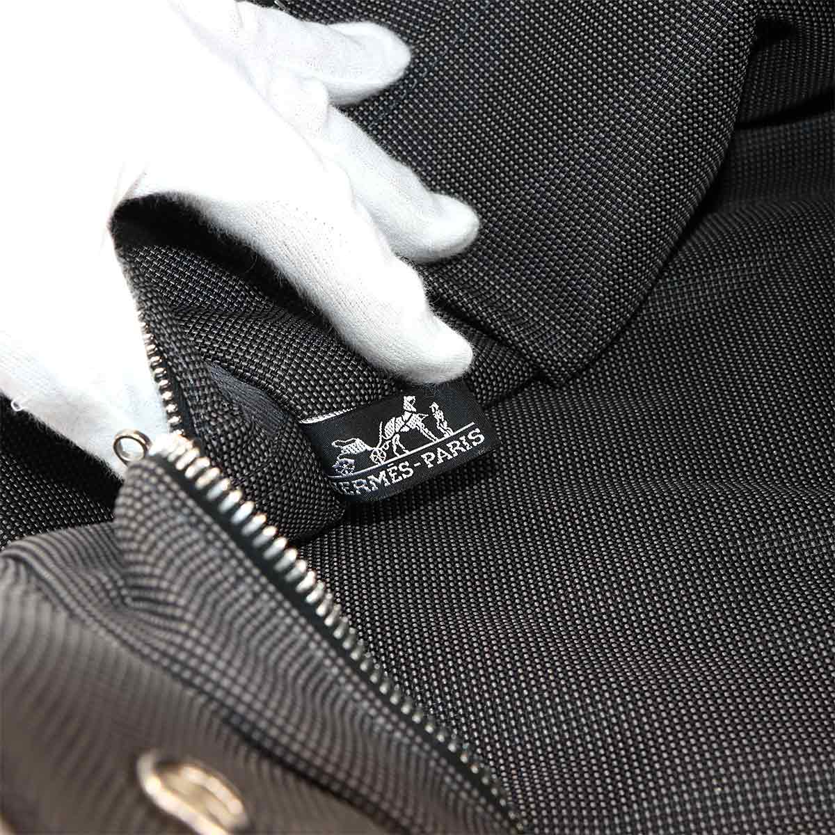 Herline Tote MM Bag Canvas Gray Unisex Purse