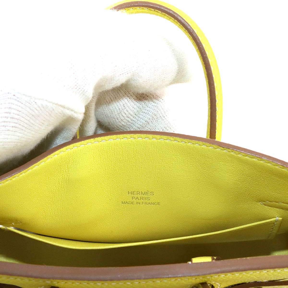 Tiny Birkin Shoulder Bag Epsom Lime