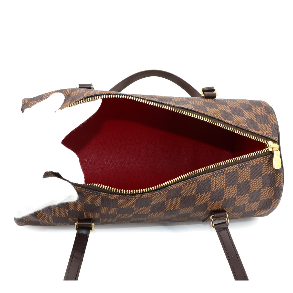 Damier Papillon 30 Hand Bag Ebene N51303 Pouch Purse