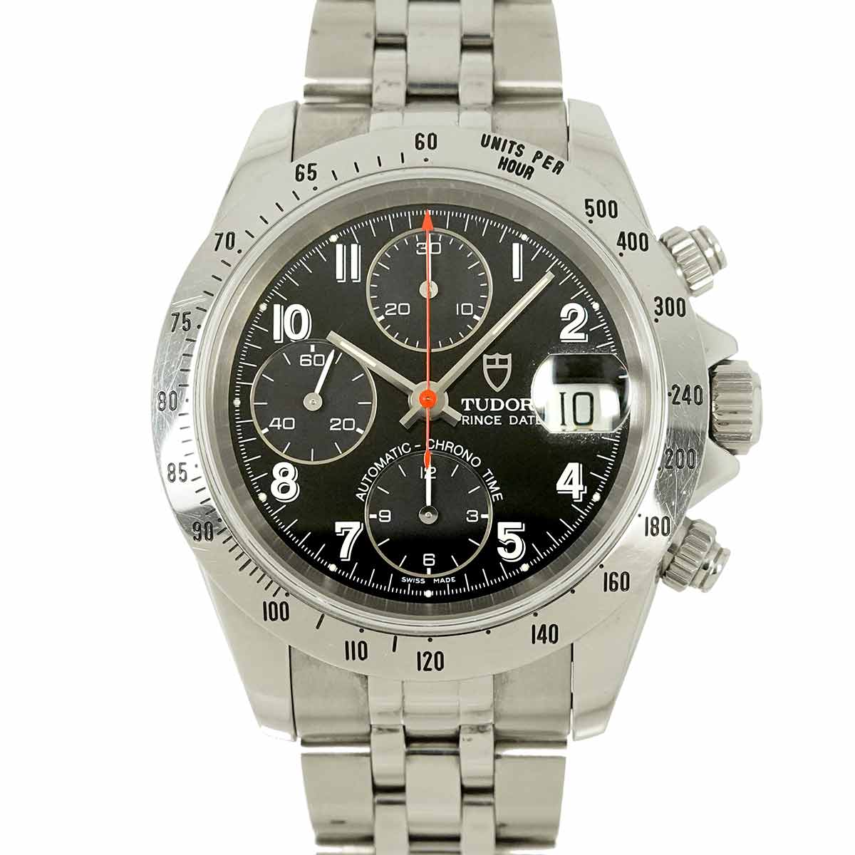 Chrono Time Prince Date 79280P Date Automatic Black Dial