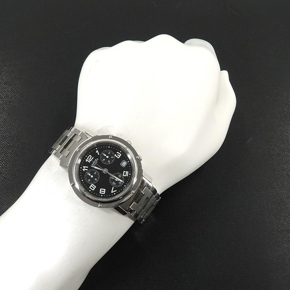 Clipper Chronograph CL1.910 Date Black Dial Mens Watch