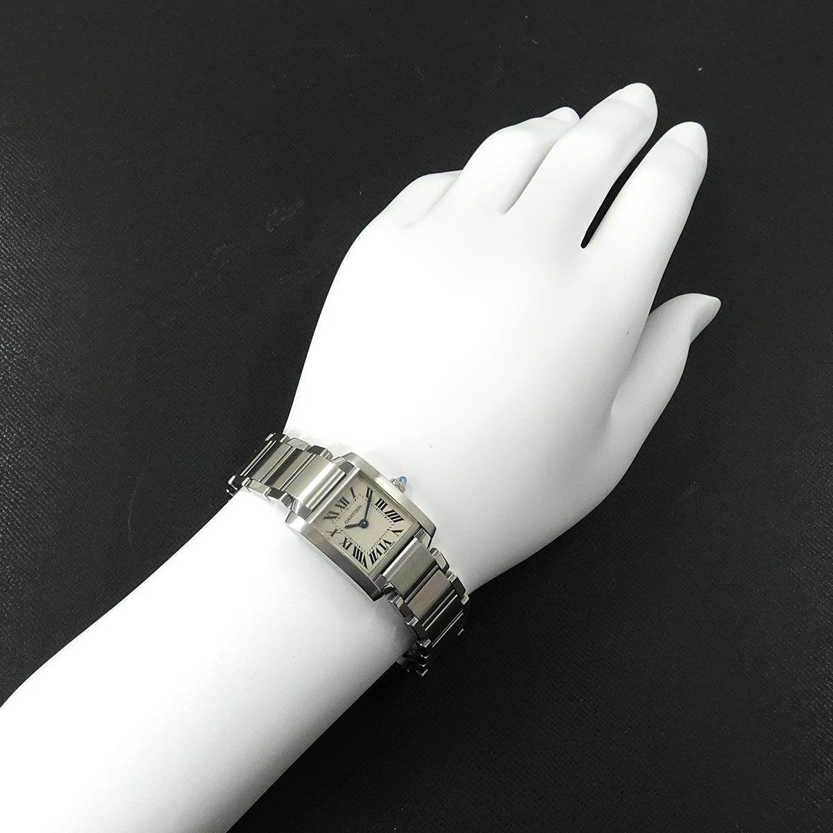 Tank Francaise SM W51008Q3 Quartz Cream Dial Ladies Watch