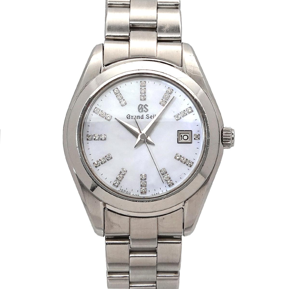 Heritage Collection STGF269 White Shell Dial 34P Diamond