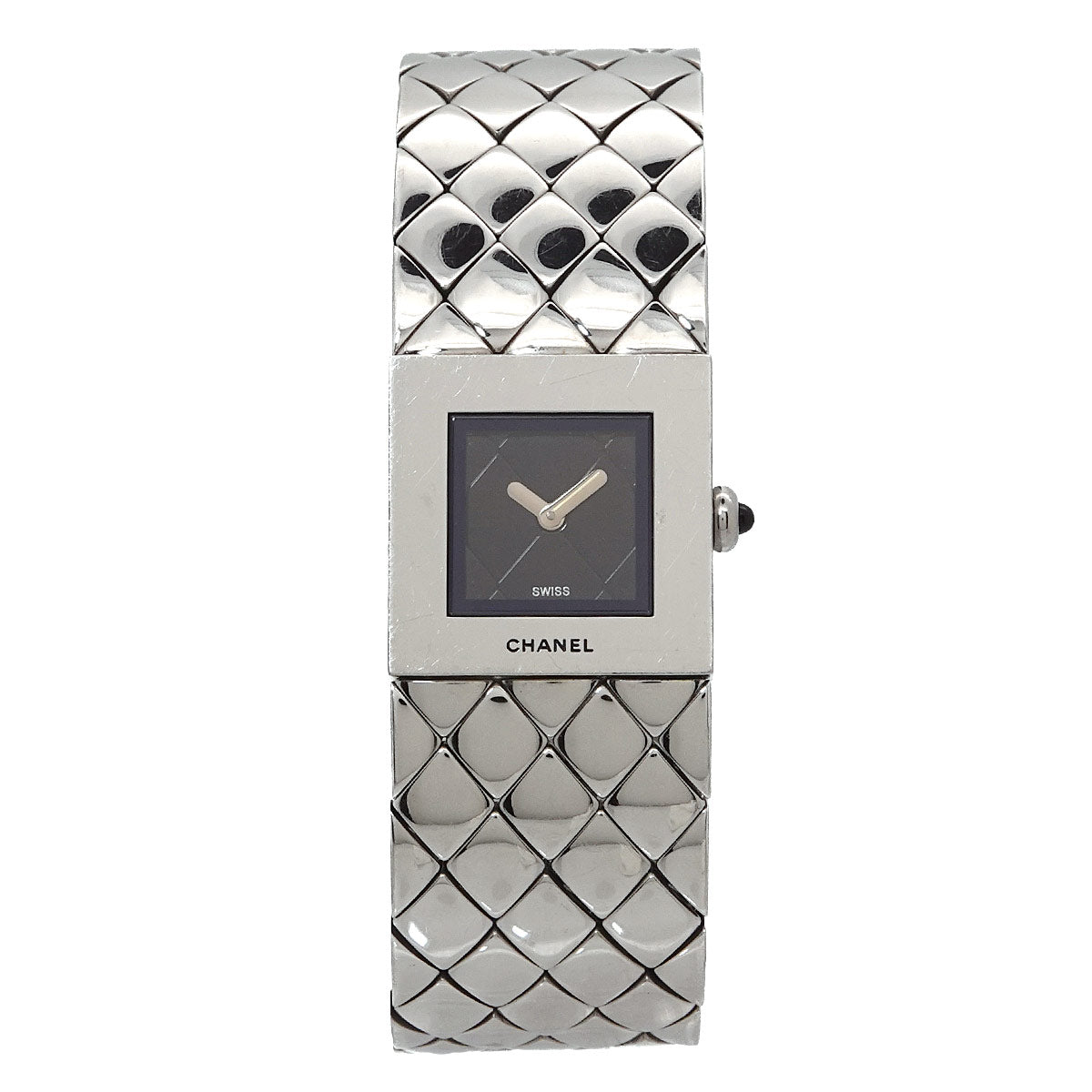 Matelasse H0009 Quartz Black Dial Ladies Wrist Watch