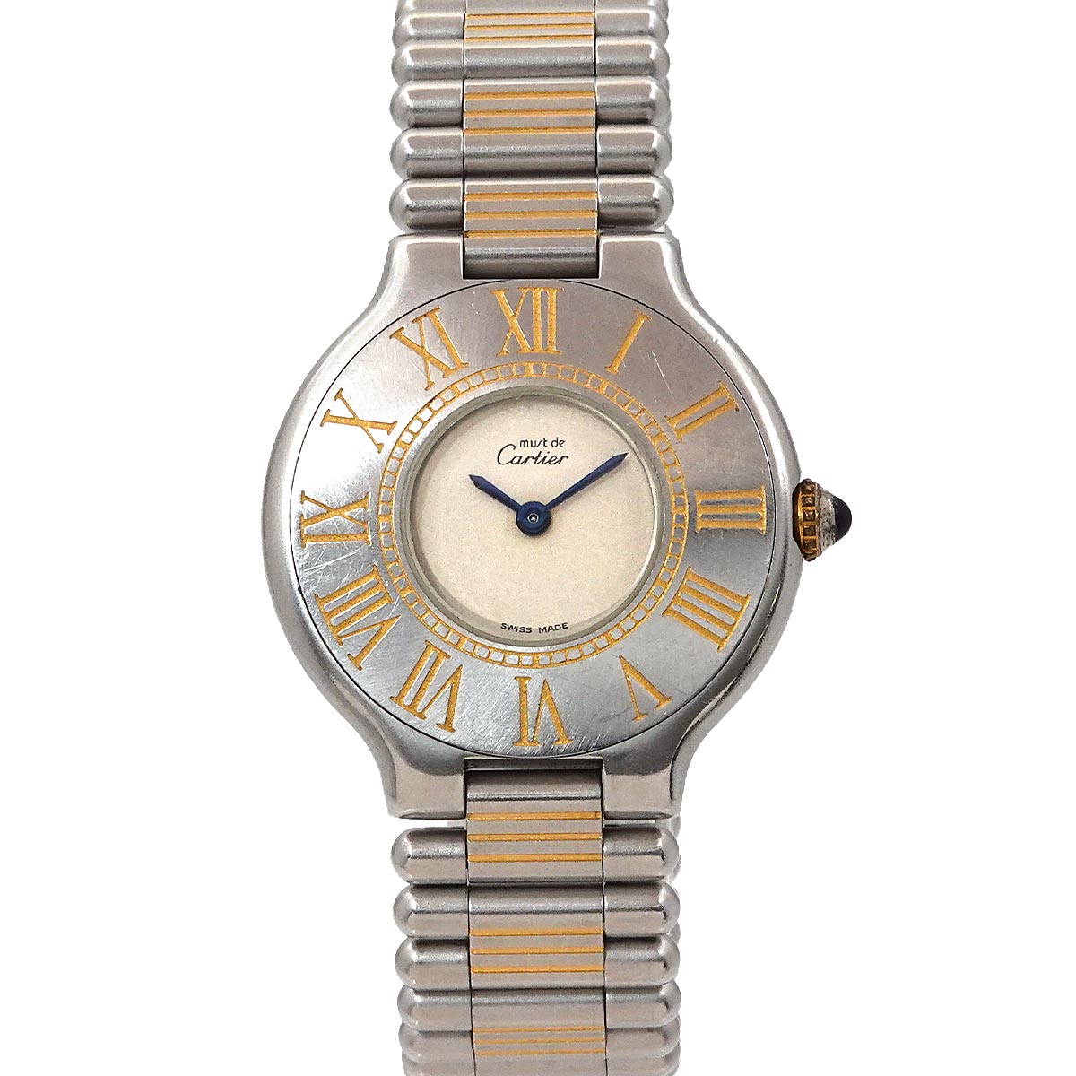 Must 21 Quartz cream Dial Ladies Watch