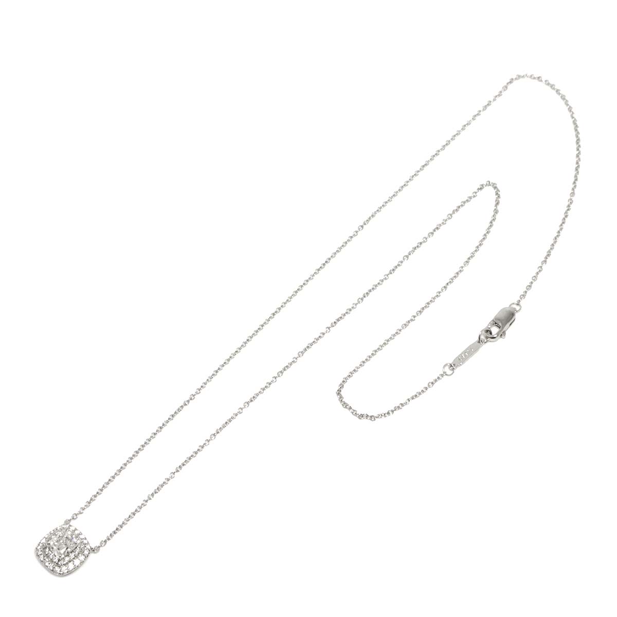 Soleste Diamond 0.36ct H/VVS2 0.15ct Necklace Pt