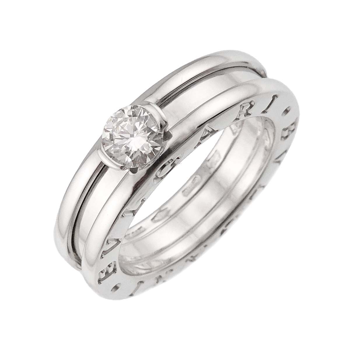 B-ZERO1 Diamond 0.30ct D/VVS1 Ring 18K WG size48 4.5(US)