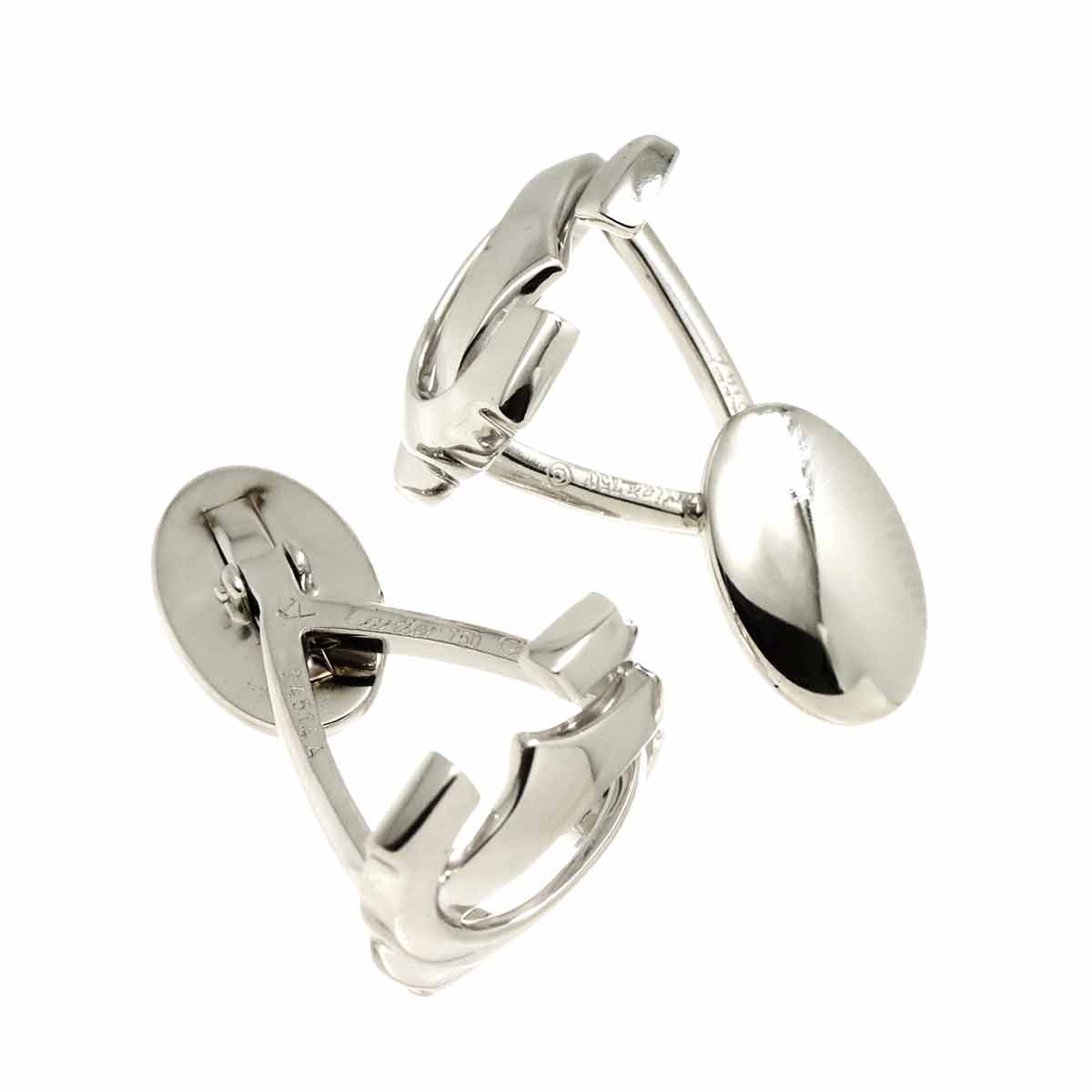 2C C2 Cufflinks 18K White Gold 750