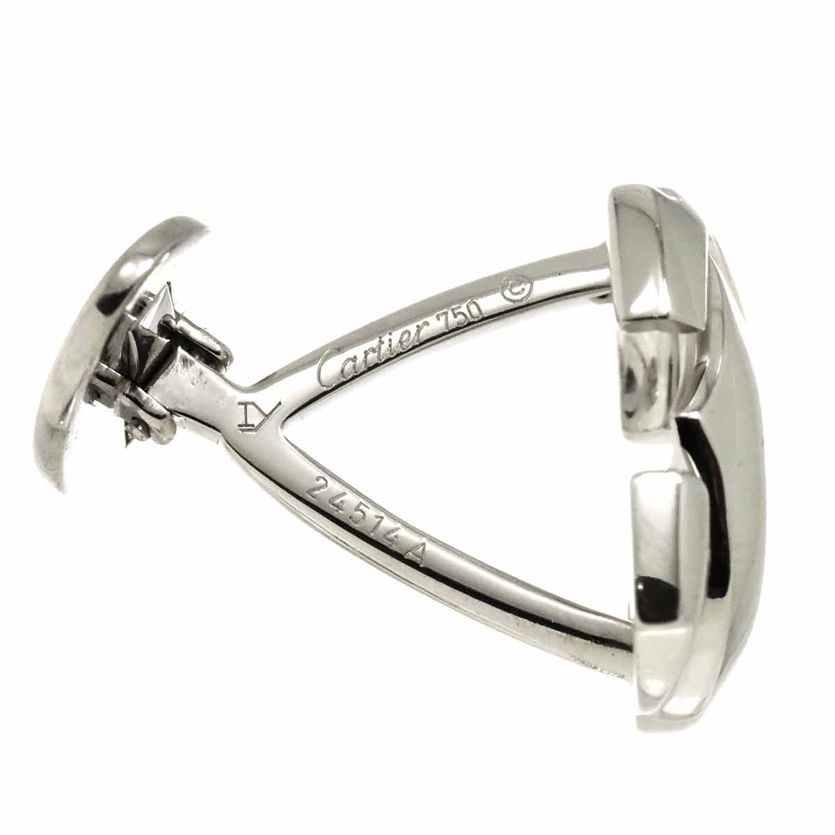 2C C2 Cufflinks 18K White Gold 750