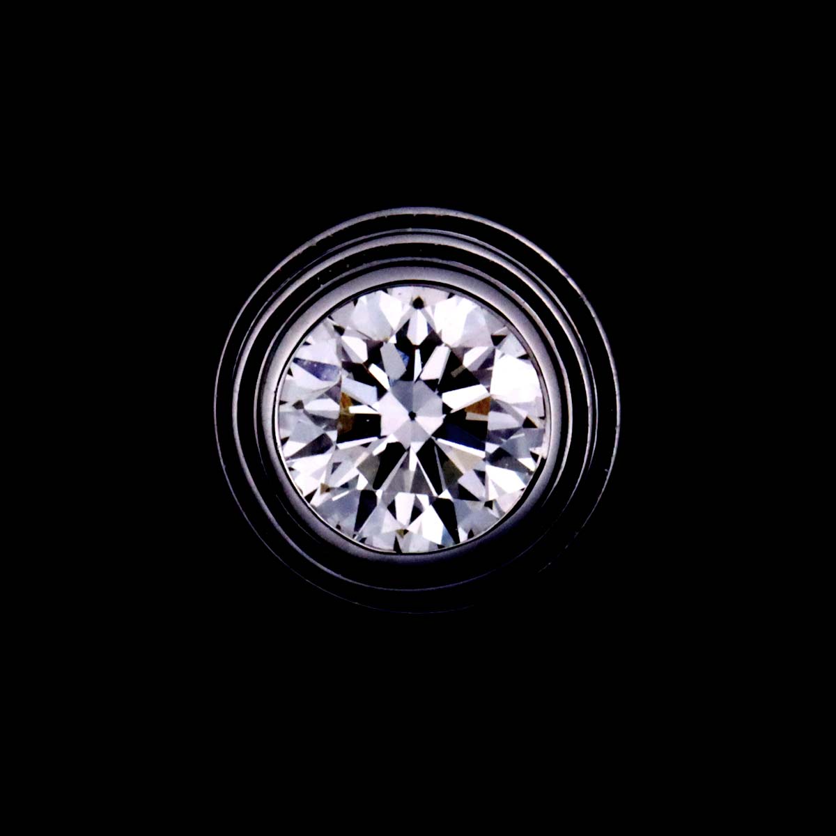 Damour SM Diamond Earrings Pierced 18K WG 750