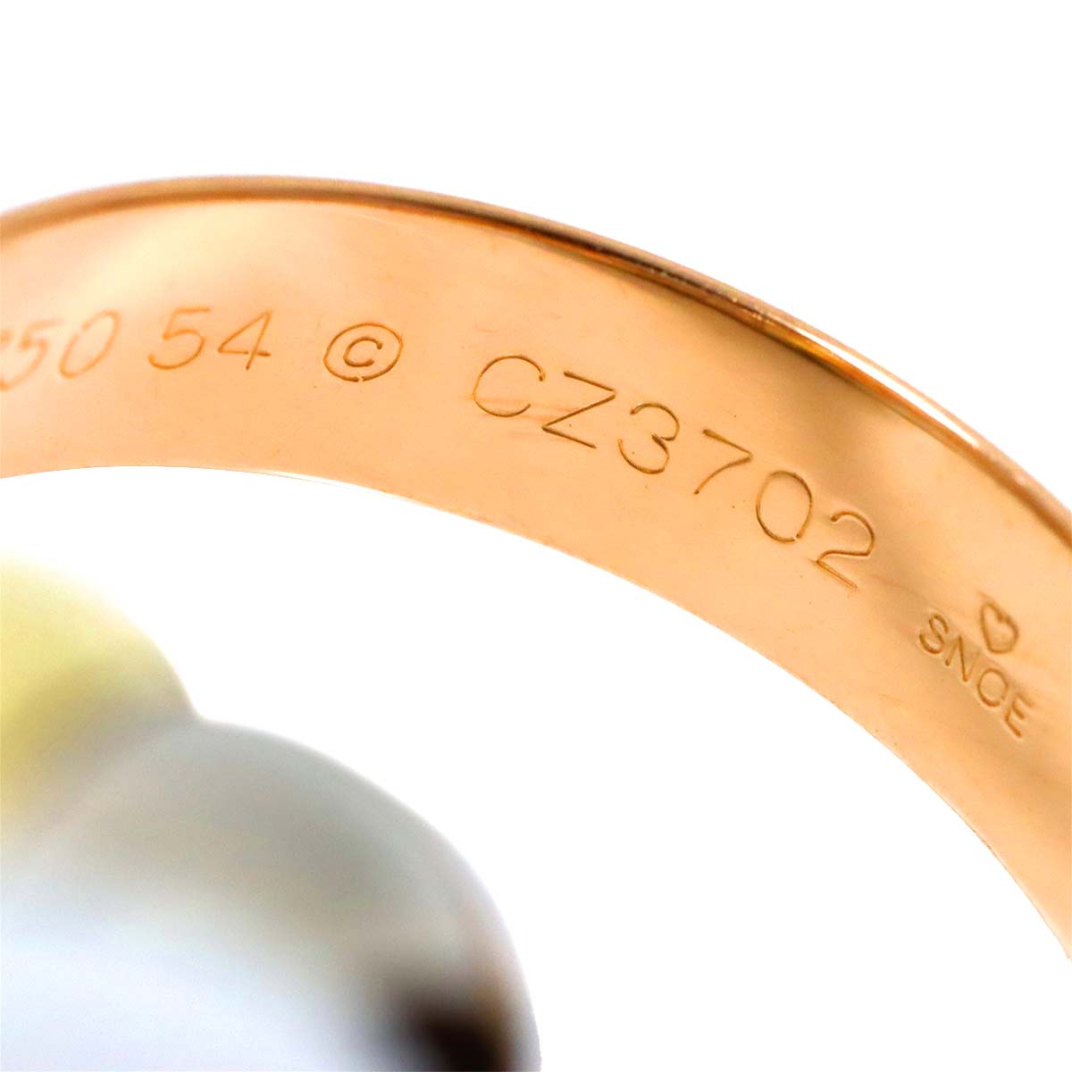 Trinity Ring LM 18K YG WG PG 750 Size54 6.75-7.25(US)