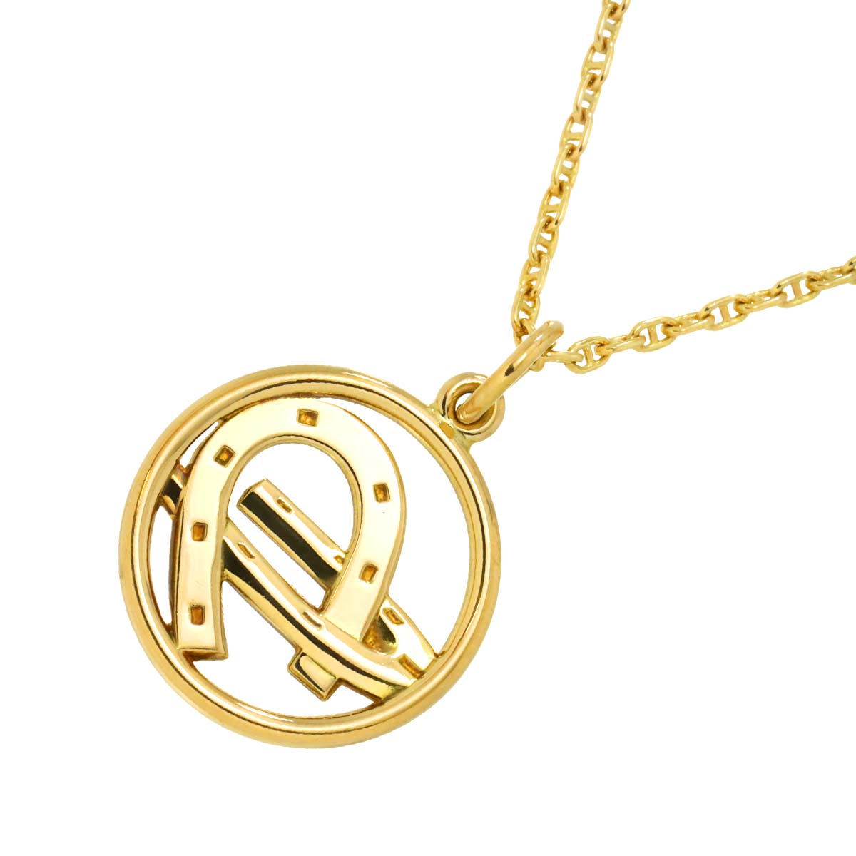 Horseshoe Necklace 18K Yellow Gold 750