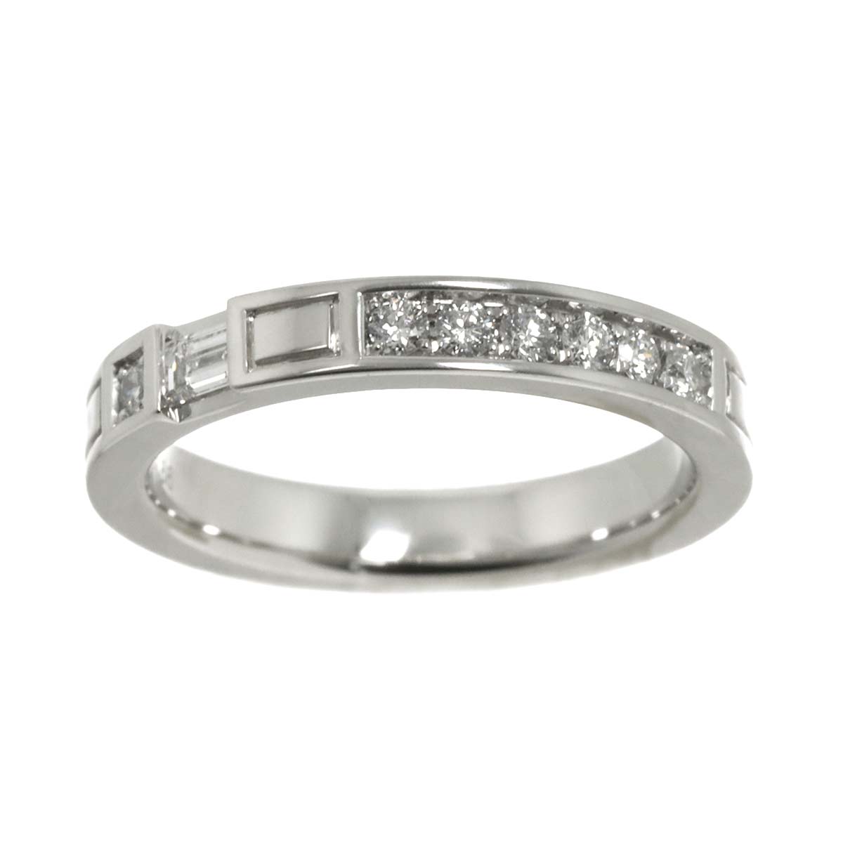 Traffic Diamond Ring Pt Platinum size4.75-5(US)