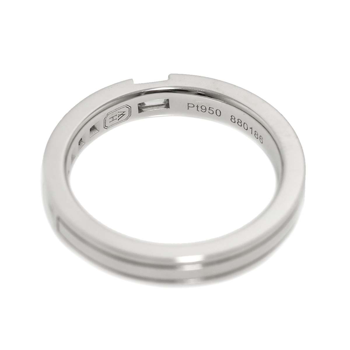 Traffic Diamond Ring Pt Platinum size4.75-5(US)