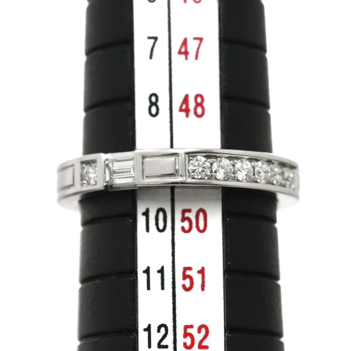Traffic Diamond Ring Pt Platinum size4.75-5(US)