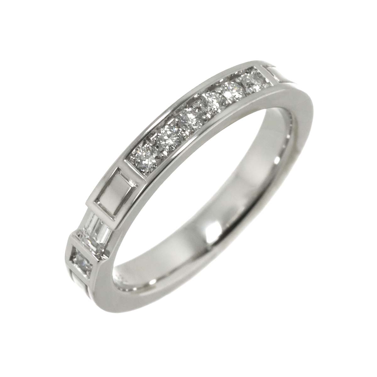 Traffic Diamond Ring Pt Platinum size4.75-5(US)