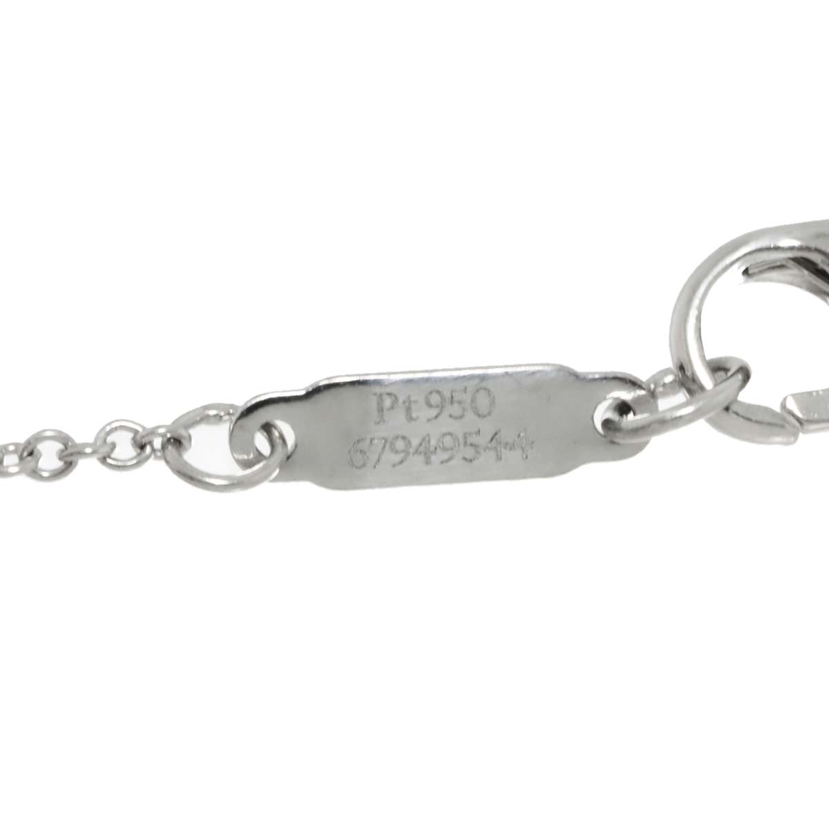 Diamond 0.32ct J/VVS2/3EX Necklace Platinum